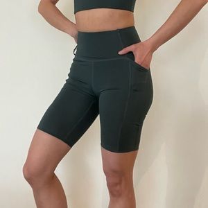 Girlfriend collective bike shorts